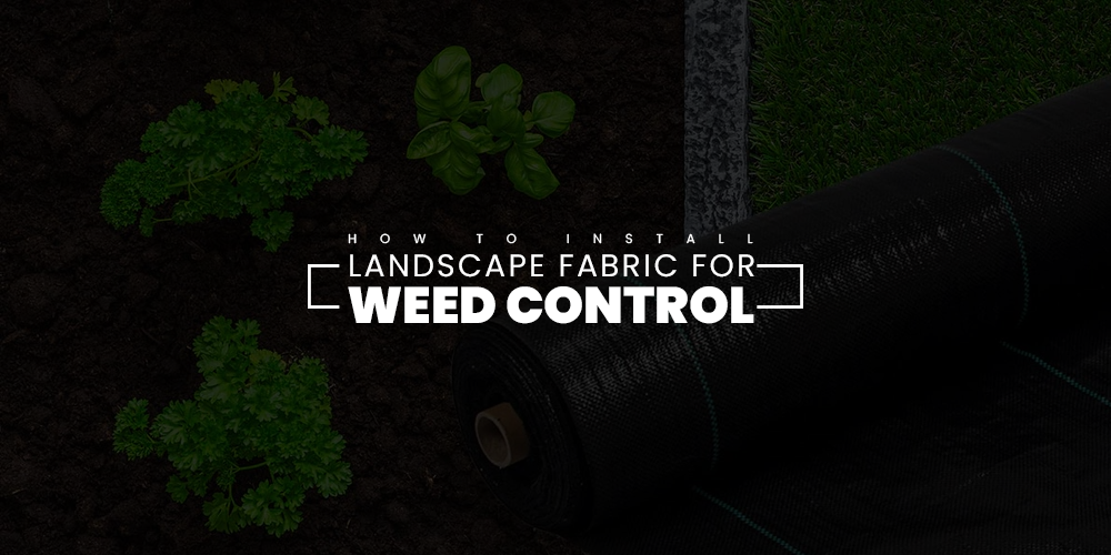 How to Install Landscape Fabric for Weed Control