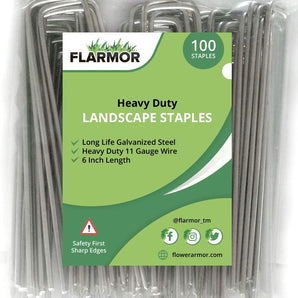 Garden landscape staples, Garden Stakes 100-Pack 6''